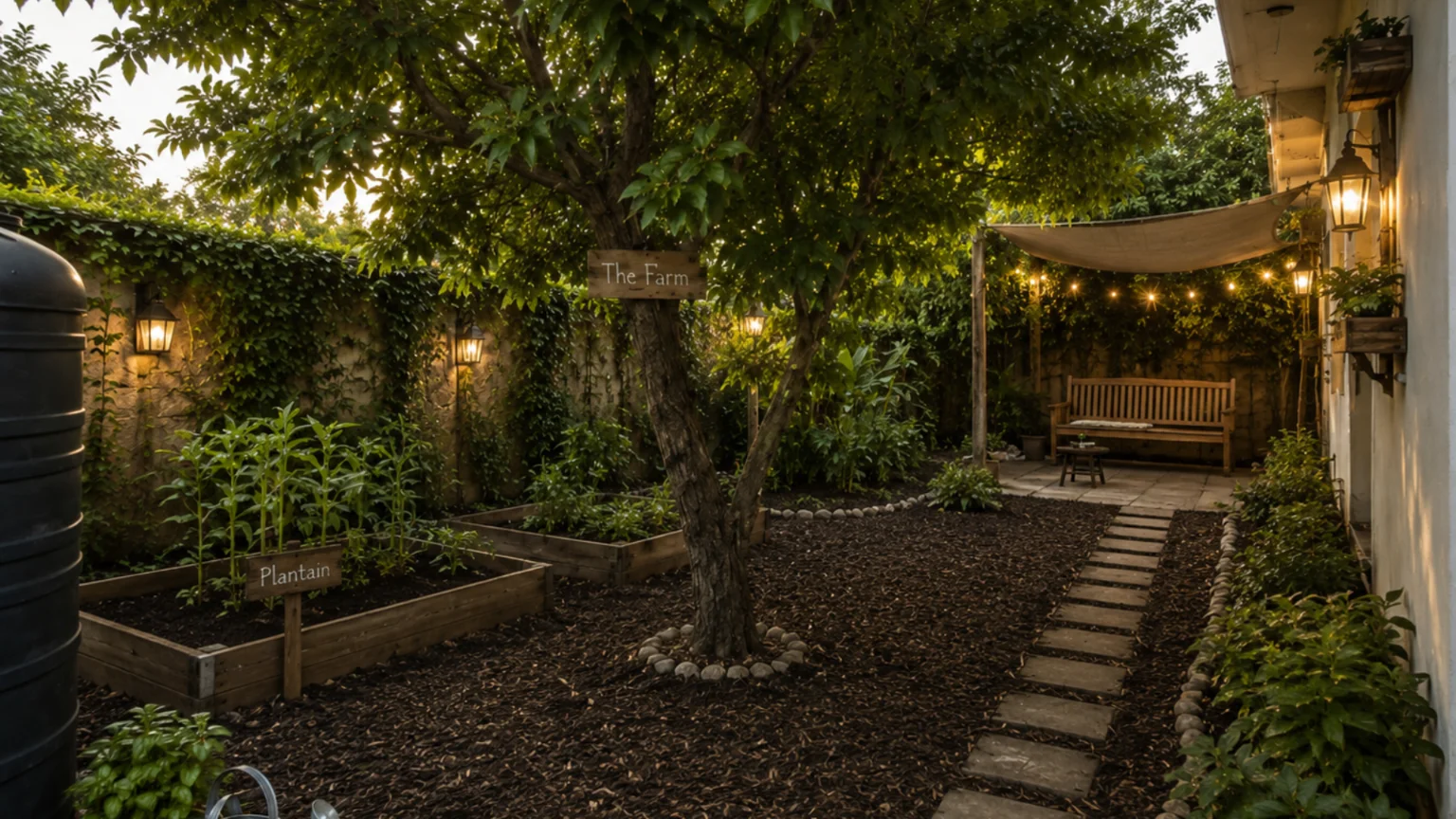 Harryscapes estate path after landscaping